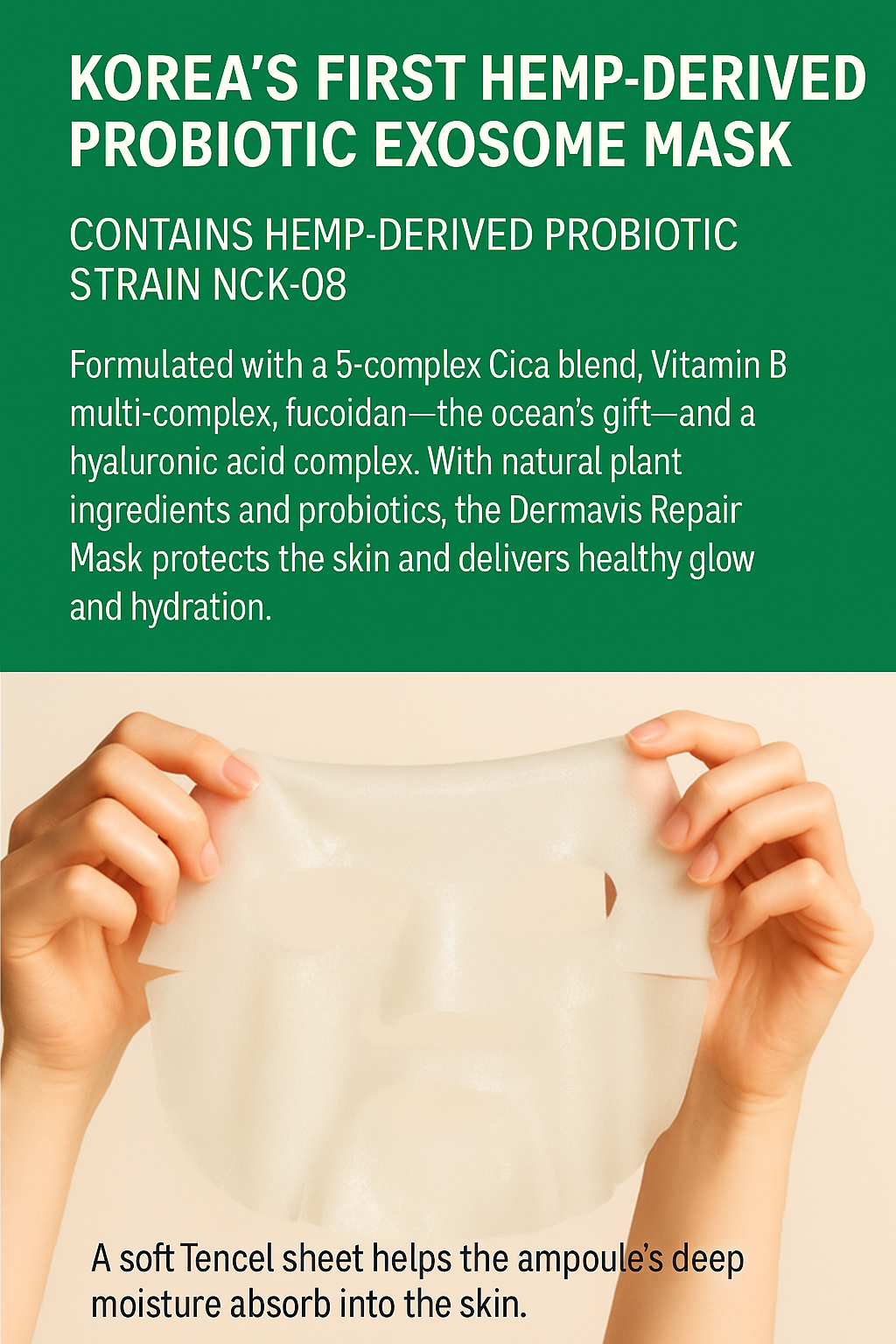 Dermavis Exobio Repair Mask Pack (5 pieces)